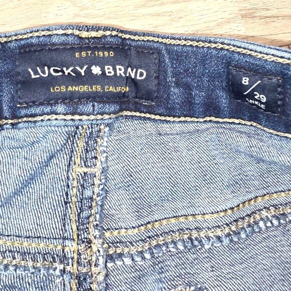 Lucky Brand Lolita Mid-Rise Skinny Jean Size 8 - Picture 3 of 9